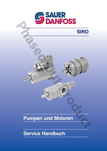 SIRO Pumpen und Motoren - Sauer-Danfoss