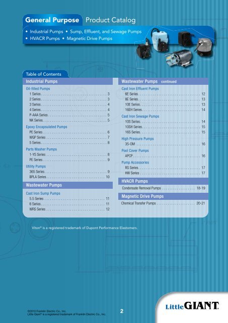 Little Giant Int'l General Brochure - Franklin Electric