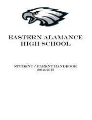 Student Handbook - Alamance-Burlington School System