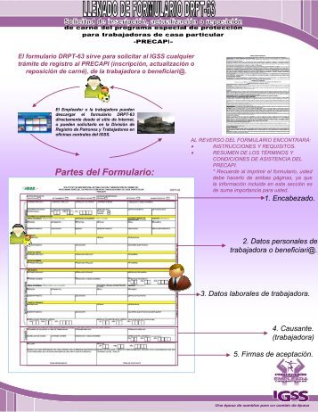 llenado formulario DRPT63