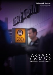 Airport Surface Access Strategy 2012 - Edinburgh Airport