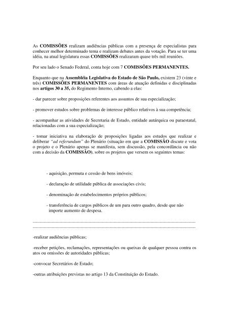 Fase de Instrução do Processo Legislativo - Assembleia Legislativa ...