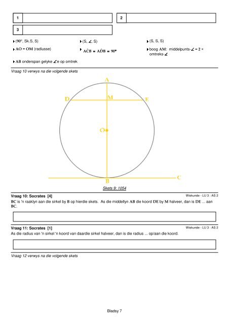 XT - WISKUNDE Graad 12