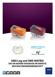 OBD Log und OBD MATRIX
