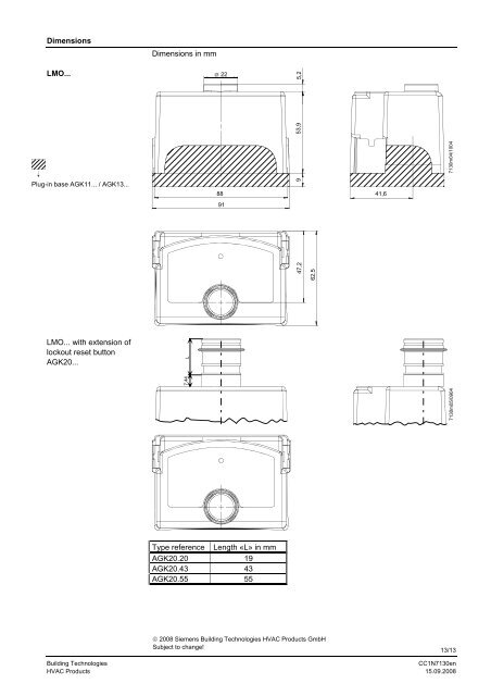 7130 Oil Burner Controls LMO14... LMO24... LMO44... - Romstal