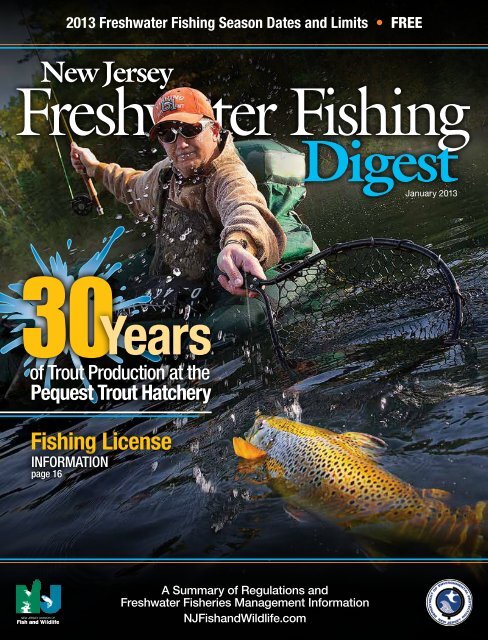 Complete 2013 Freshwater Fishing DIGEST - State of New Jersey