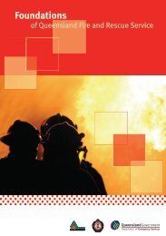 Foundations of QFRS - Queensland Fire and Rescue Service ...