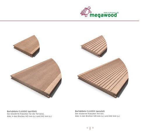 Das megawood® Terrassensystem - Witec