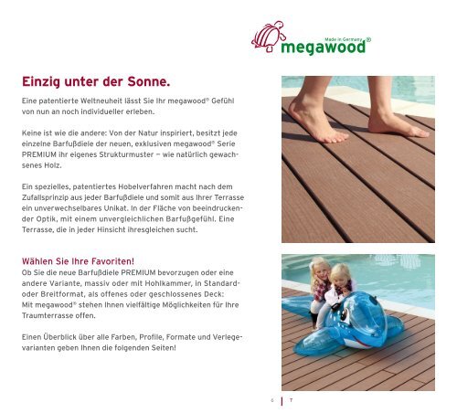 Das megawood® Terrassensystem - Witec