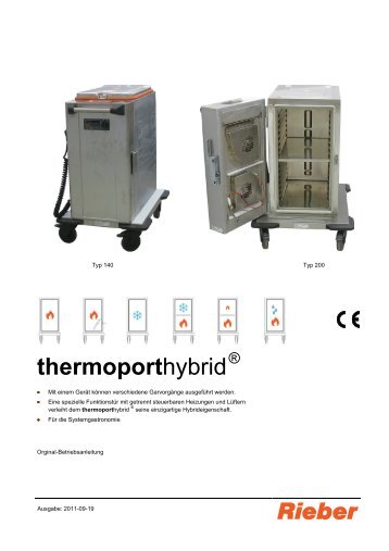 thermoporthybrid - Rieber GmbH & Co. KG