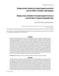 MorfologÃ­a, diversidad y distribuciÃ³n de los Cyclopoida (Copepoda ...