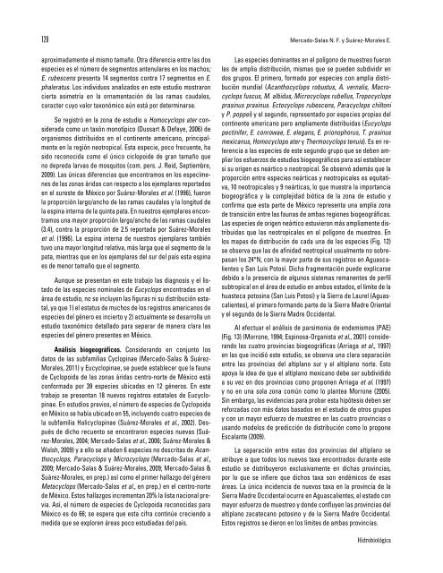 MorfologÃ­a, diversidad y distribuciÃ³n de los Cyclopoida (Copepoda ...