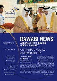 CORPORATE SOCIAL RESPONSIBILITY - Rawabi Holding
