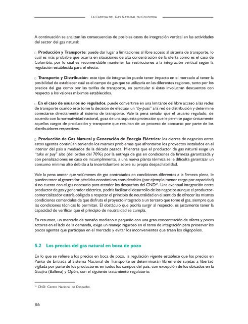 Cadena del Gas Natural en Colombia - Unidad de PlaneaciÃ³n ...