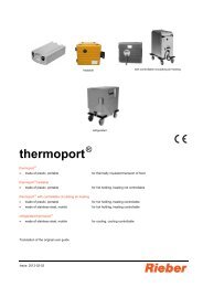 thermoport - Rieber GmbH & Co. KG