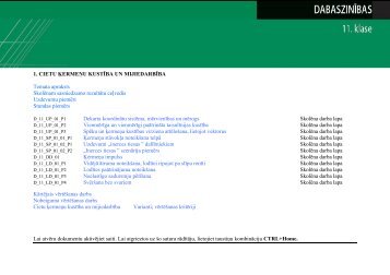 1. CIETU ĶERMEŅU KUSTĪBA UN MIJIEDARBĪBA Temata apraksts ...