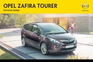 Opel Zafira Tourer 2013.5 â Instrukcja obsÅugi â Opel Polska