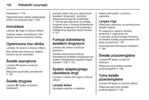 Opel Zafira Tourer 2013.5 â Instrukcja obsÅugi â Opel Polska