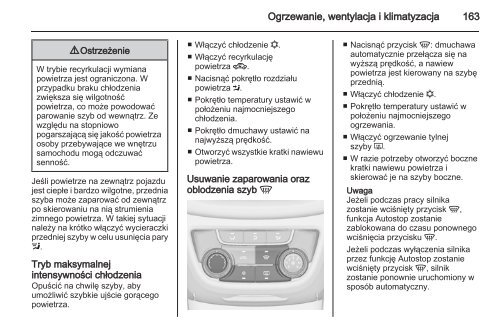 Opel Zafira Tourer 2013.5 â Instrukcja obsÅugi â Opel Polska