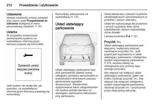 Opel Zafira Tourer 2013.5 â Instrukcja obsÅugi â Opel Polska