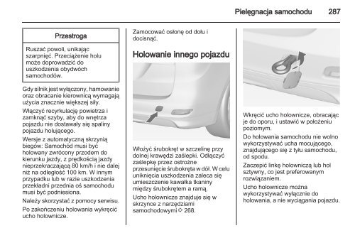 Opel Zafira Tourer 2013.5 â Instrukcja obsÅugi â Opel Polska