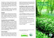 Green Spaces and Hidden Places - Malvern Hills Conservators