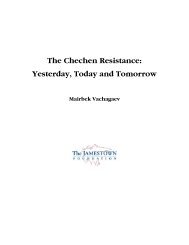 The Chechen Resistance: Yesterday, Today and Tomorrow