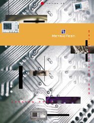 Cover IV - MetricTest