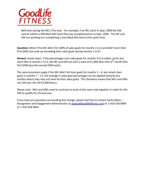 View/Print ALL Articles - GoodLife Fitness
