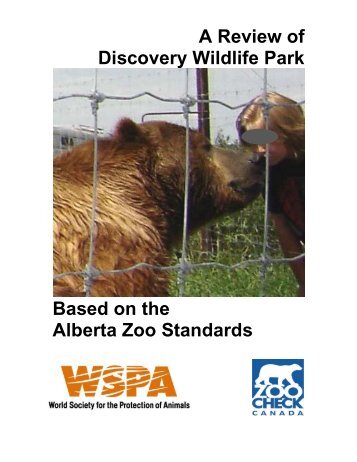 review of Discovery Wildlife Park - Zoocheck Canada