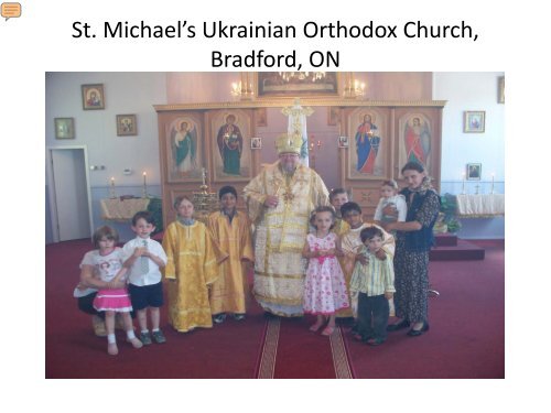 Bradford, ON - Ukrainian Orthodox Church of Canada