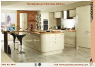 The Glendevon Flint Grey Kitchen - Top Class Carpentry