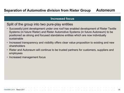 Autoneum - Rieter