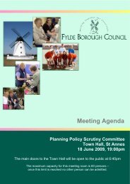 18 June 2009 - Fylde Borough Council