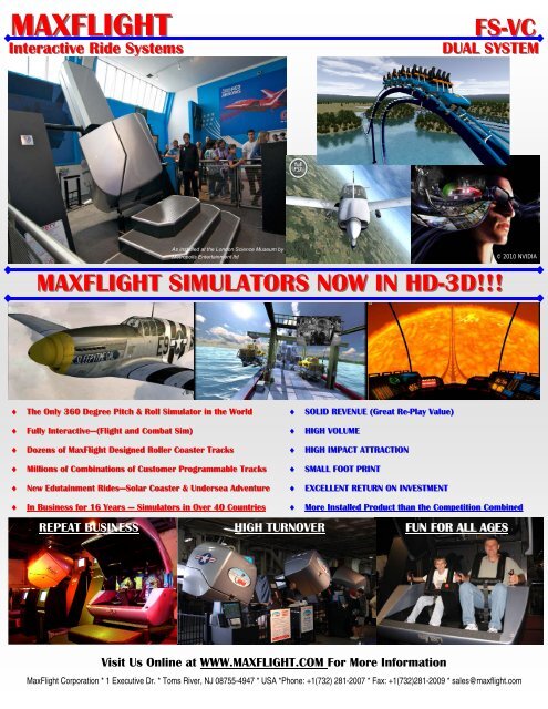 MaxFlight Simulator