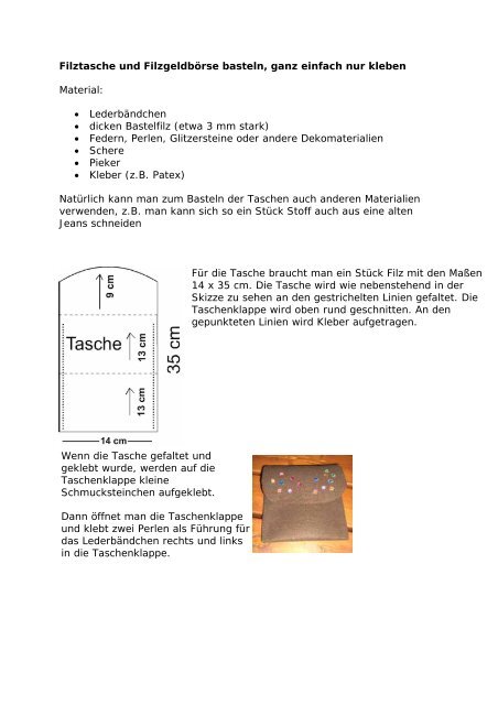 Rechts und Links kleben sich eine