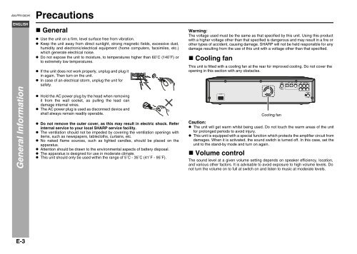 AN-PR1000H Operation-Manual GB - Sharp