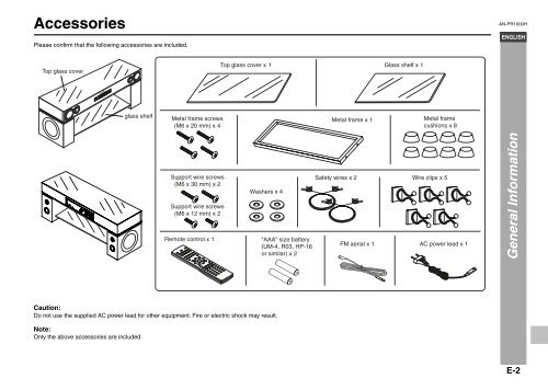 AN-PR1000H Operation-Manual GB - Sharp