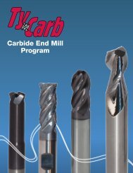 Carbide End Mill Program - Tyson Tool Company Limited