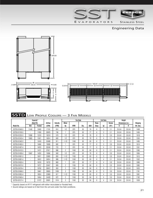 SST Engineering Brochure - Evapco