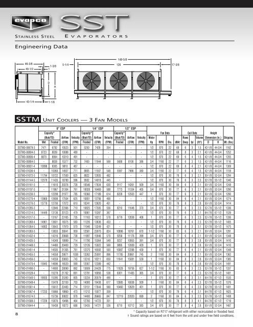SST Engineering Brochure - Evapco