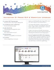 Navigator DI Press RIP & Workflow Upgrade - Xitron