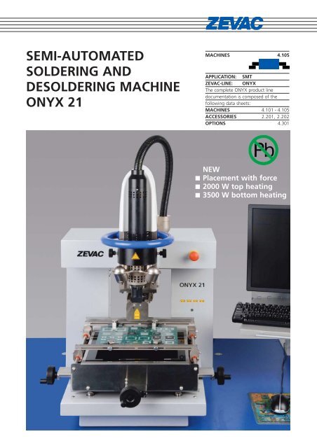 ONYX 21 E.pdf - ZEVAC AG Switzerland