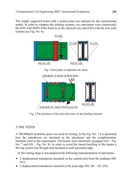 âComputational Civil Engineering - "Intersections" International Journal