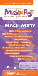 MACH MITÂ¡ - Stuttgarter Musikfest