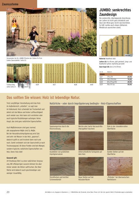 Natürlich Holz! Kreative Ideen und Systeme für Garten und Terrasse