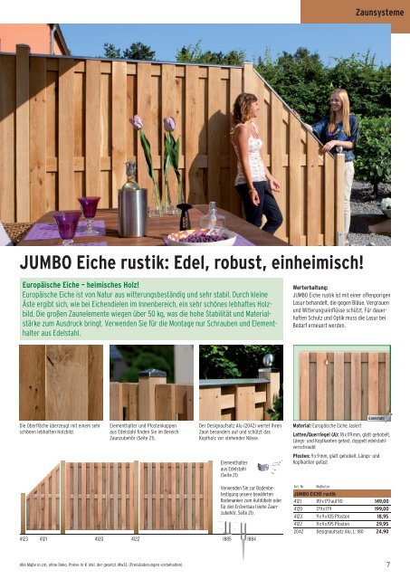 Natürlich Holz! Kreative Ideen und Systeme für Garten und Terrasse