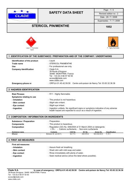 Safety Data Sheet 55-100-828_Stericol.pdf - Wintersteiger