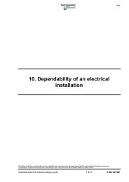 10. Dependability of an electrical installation