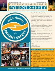 PATIENT SAFETY - Quality Council of India